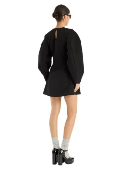 Rotate SUITING FLARED MINI DRESS