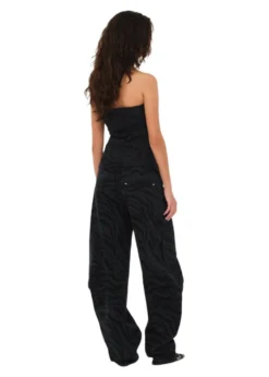 Rotate Zebra Twill Cargo Pants