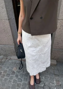 ROUGE EDIT ROUAMELINE HW ANKLE SKIRT/1