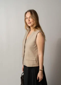 ROUGE EDIT ROUSAGA OVERSIZED WAISTCOAT