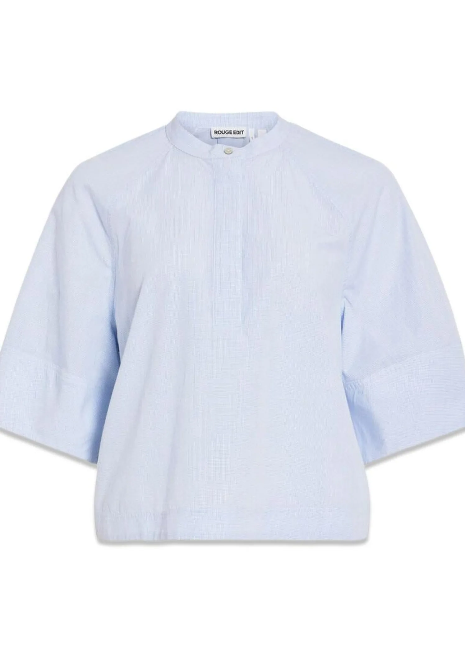 ROUGE EDIT ROUTENNE 2/4 CHINA COLLAR SHIRT