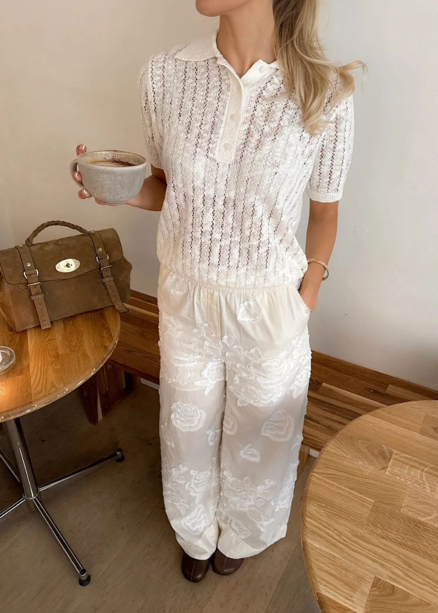 ROUGE EDIT ROUZOELLA HW WF F/L TROUSER
