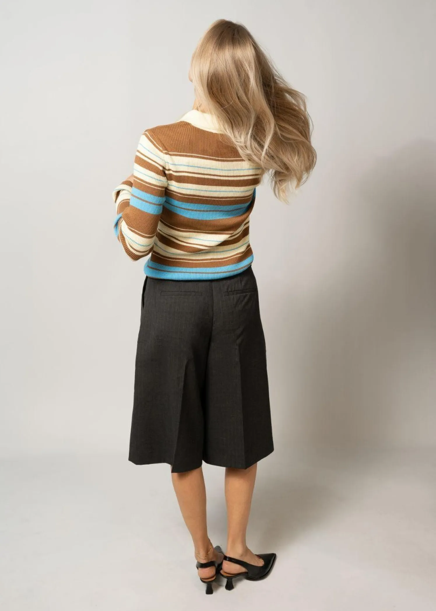 ROUGE EDIT TAILORED BERMUDA SHORTS