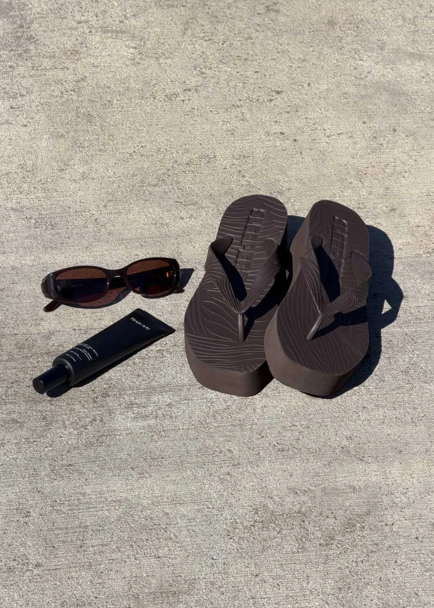 Sleepers HIGH PLATFORM Brown