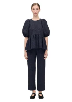 Stine Goya Elasticated Waistband Cropped Pants