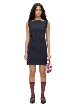 Stine Goya Tuck Mini Dress