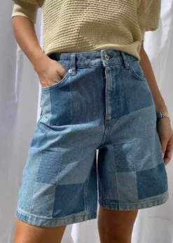 Woodbird Maggie Patchwork Shorts